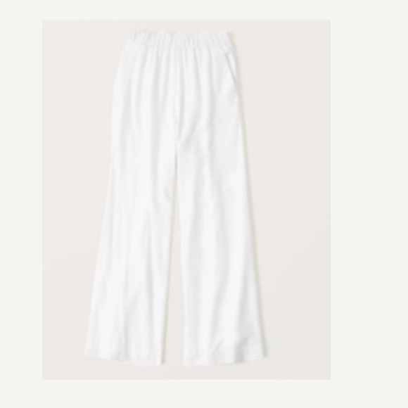 Abercrombie & Fitch Pants - Abercrombie Linen-Blend Pull-On Pant NEW WITH TAGS